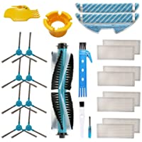 Accesorio para Cecotec Conga 1390 Cecotec Conga 1290 Robot Aspirador Repuestos Paquete de 1 Cepillo principal- 8 filtros…